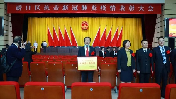 武汉仁爱医院2020年新冠肺炎抗疫白衣天使纪念章颁奖大会